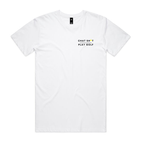 Chat Sh*t & Play Golf Tee - Tāne - Mens Staple Tee 3 Thumbnail