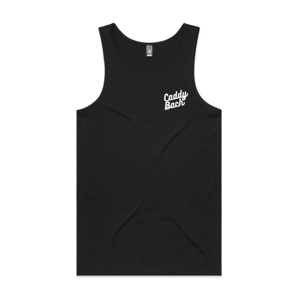 Caddy Bach Bubble - Tāne - Mens Lowdown Singlet 3 Thumbnail